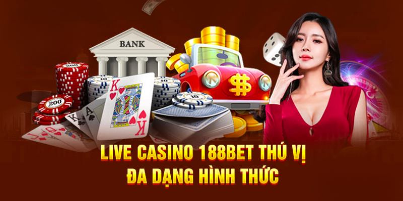 Khám phá thế giới casino trực tuyến tại 188BET